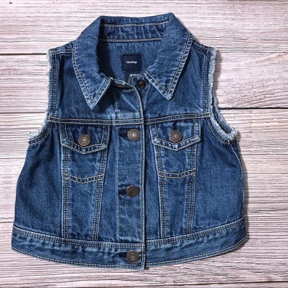 denim vest baby
